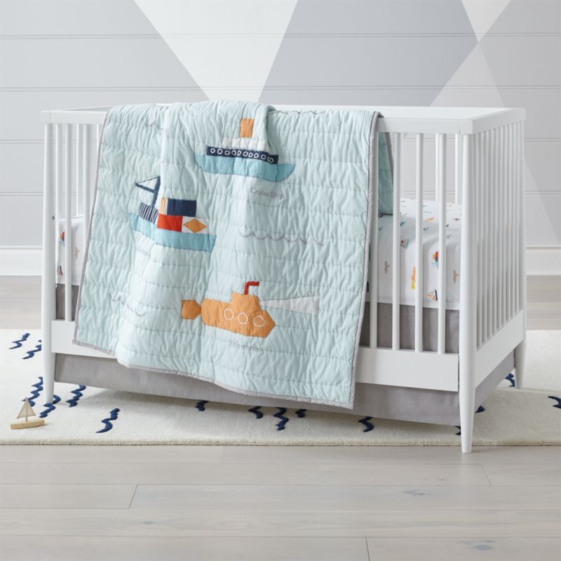 Boats Crib Bedding Crate And Barrel