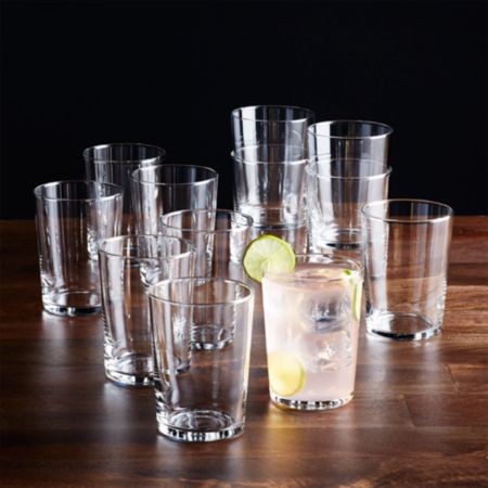 17 Oz Glasses, Set of 12