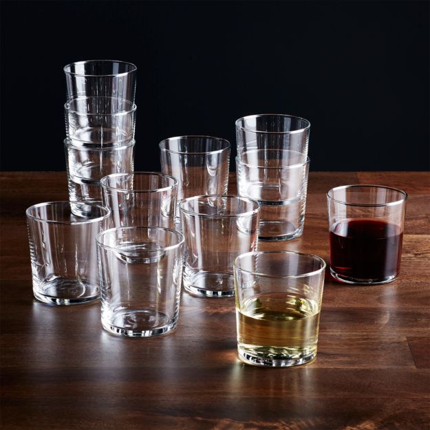 Bodega 11 Oz Glasses Set Of 12 Reviews Crate And Barrel