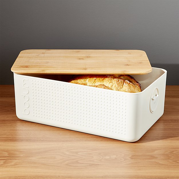 Free Shipping. Shop Bodum ® White Bread Box. A tried and true method of