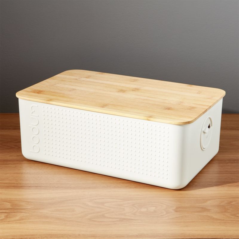 Bodum White Bread Box + Reviews | Crate and Barrel