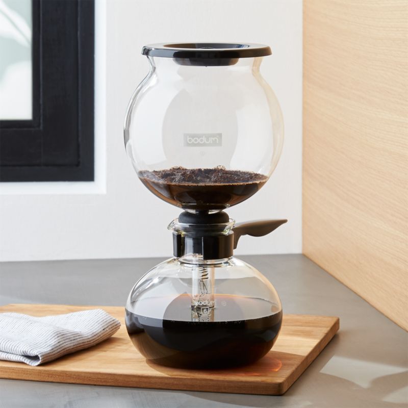 Bodum Pebo Siphon Vacuum Coffee Maker Crate and Barrel