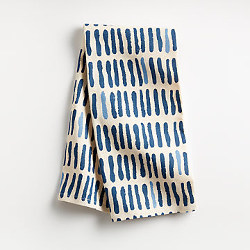 navy blue dish towels