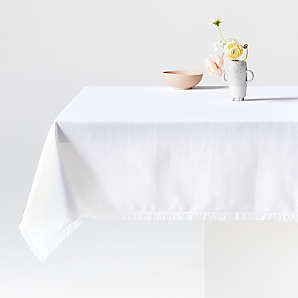 linen and tablecloth