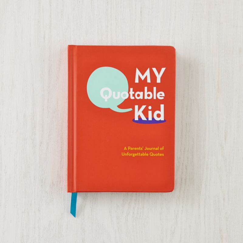 My Quotable Kid Book Reviews Crate And Barrel