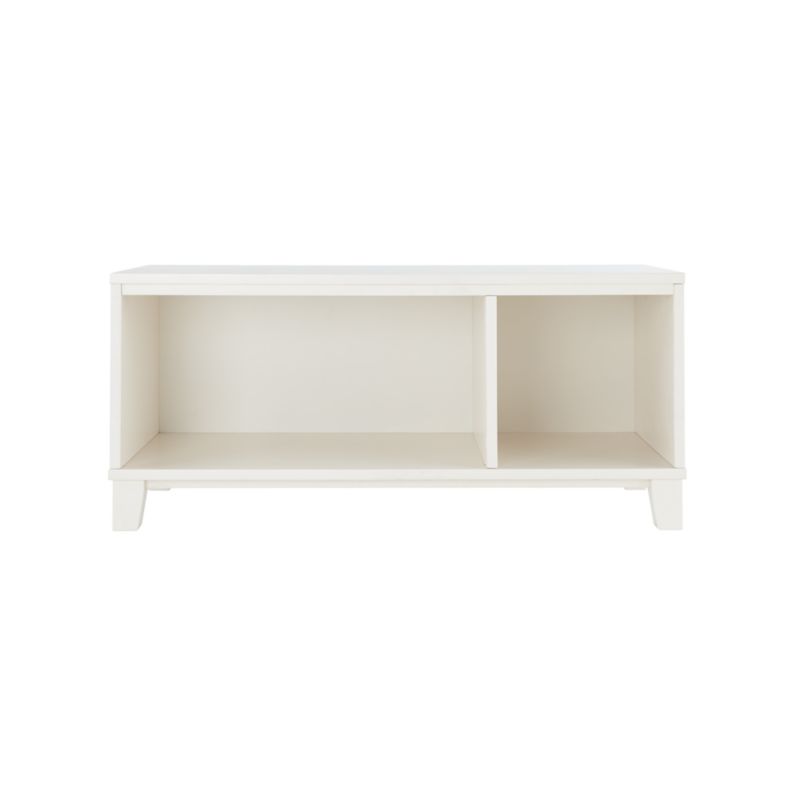 District 2Cube White Stackable Bookcase Crate and Barrel
