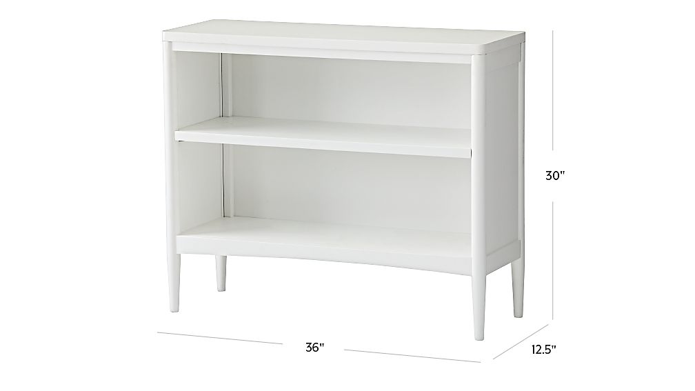 Hampshire Small White Bookcase Crate And Barrel Tap To Zoom Image With Dimension For Hampshire Small White Bookcase