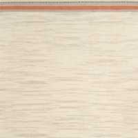 Border Stripe Brulee Brown Chenille Kids 12"x18" Rug Swatch