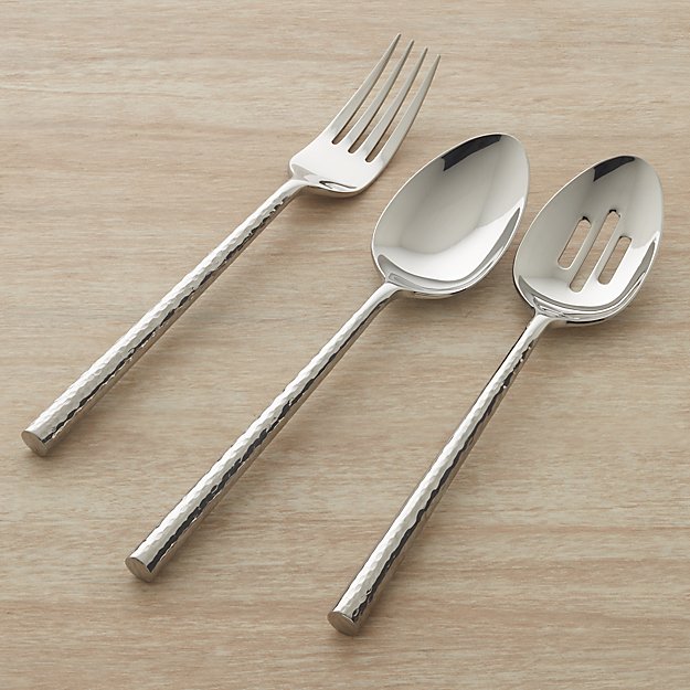 Boulder 3Piece Serving Set Crate and Barrel