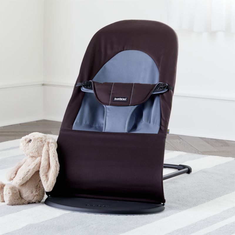 grey baby bjorn bouncer