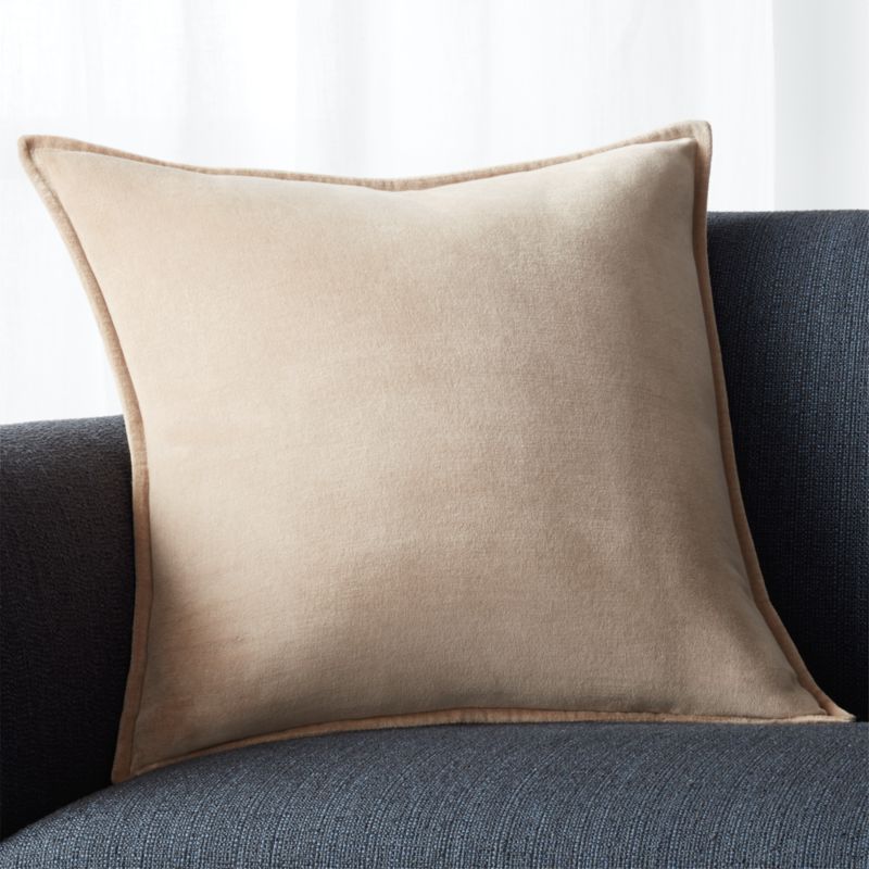 Brenner Hummus 20" Pillow with FeatherDown Insert + Reviews Crate