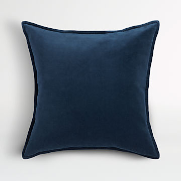 Blue Throw Pillows Crate And Barrel