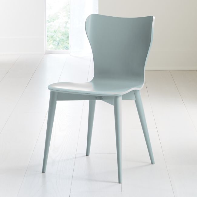 Online Designer Hallway/Entry Brera Blue Grey Bentwood Dining Chair