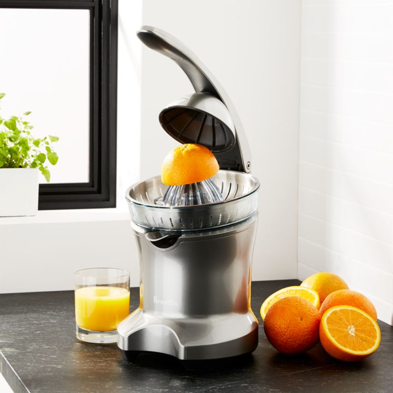 Breville Citrus Press Juicer + Reviews Crate and Barrel