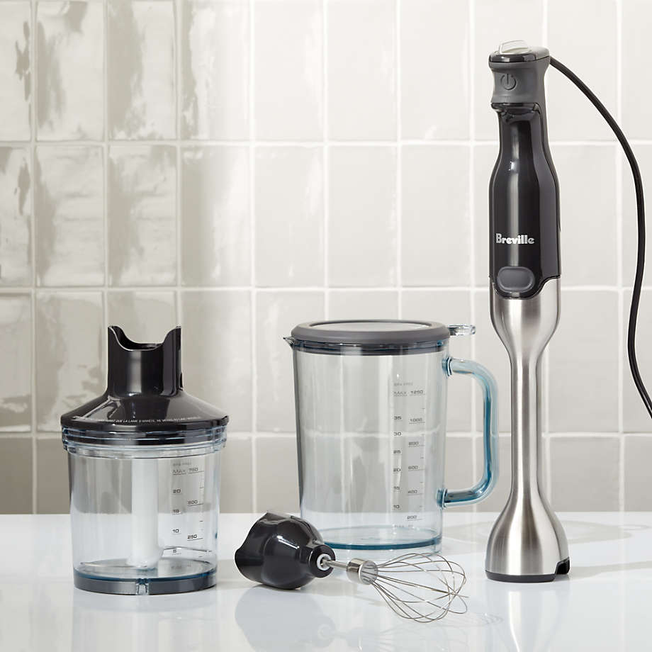 Breville the Control Grip Hand Blender + Reviews Crate and Barrel