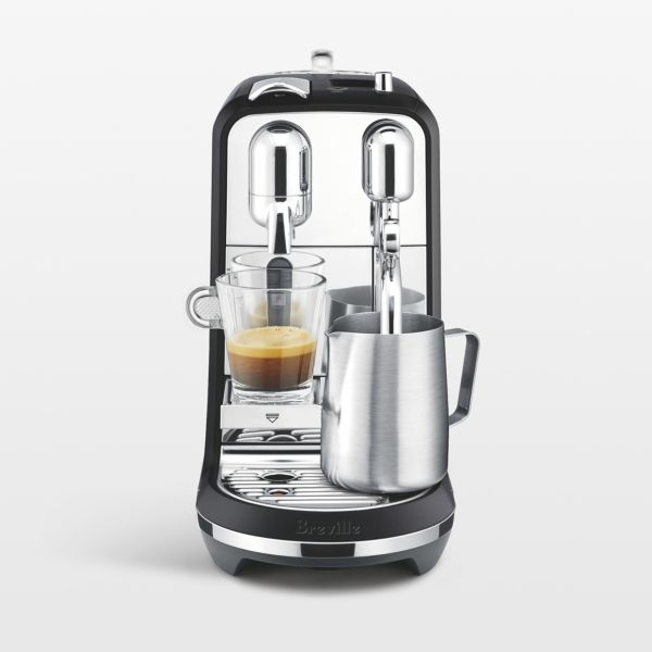 Nespresso ® by Breville ® Creatista ® Plus Espresso Machine in Black Truffle