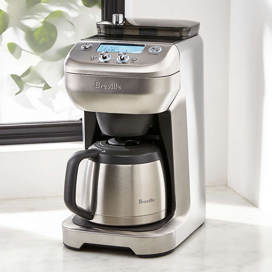 Breville 12-Cup Grind Control Coffee Maker + Reviews | Crate and Barrel