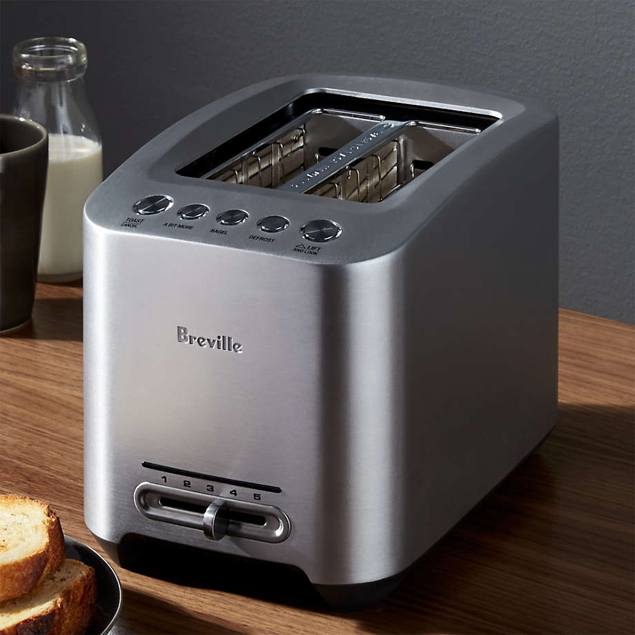 Breville SmartToaster 2Slice Toaster + Reviews Crate and Barrel