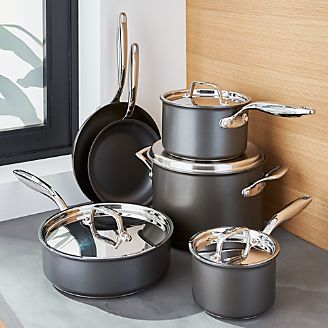 Breville ® Thermal Pro Hard-Anodized 10-Piece Cookware Set