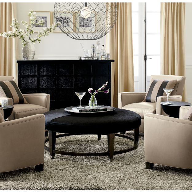 Hollis Tweed 8x10 Wool Shag Rug Crate and Barrel