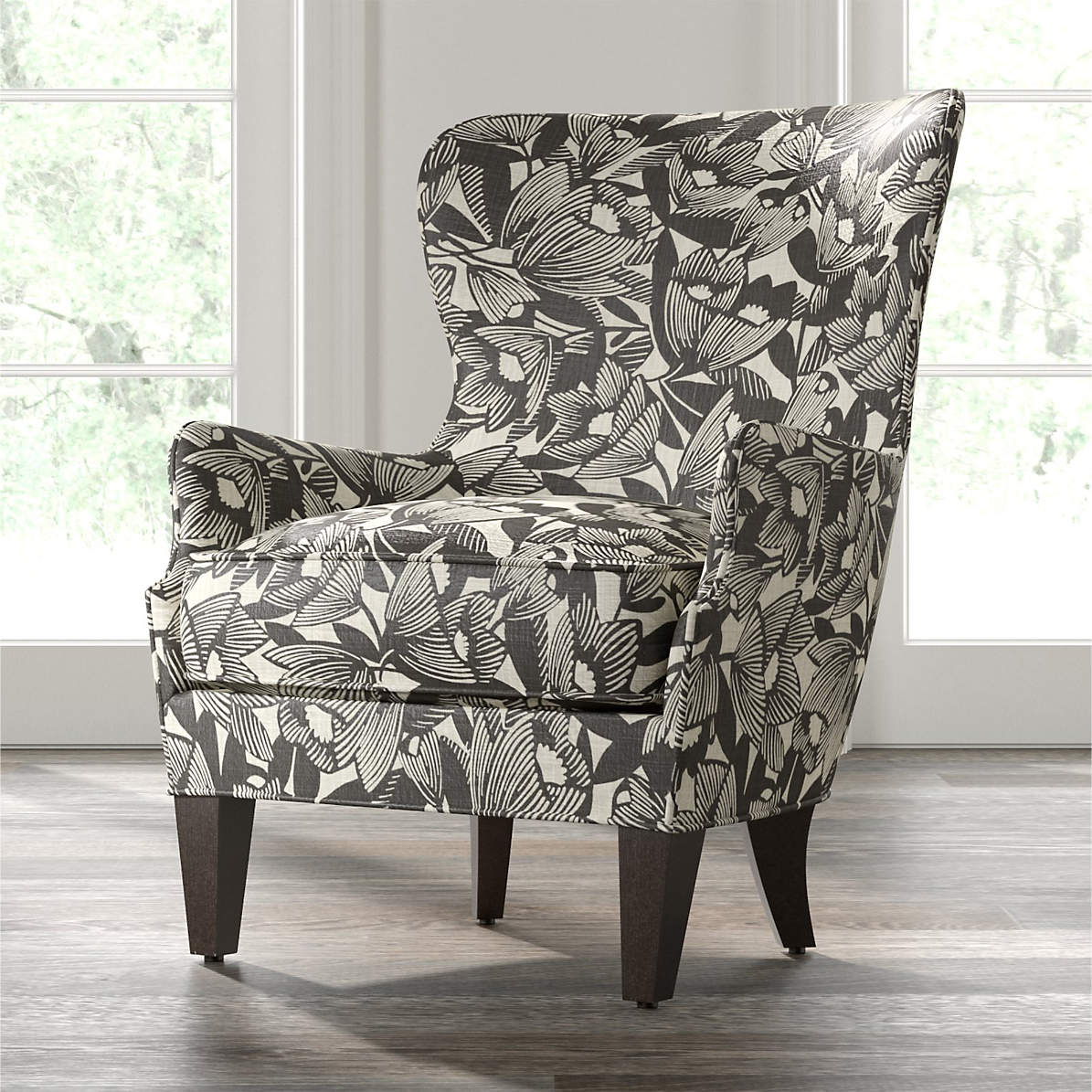 brielle wingback chair