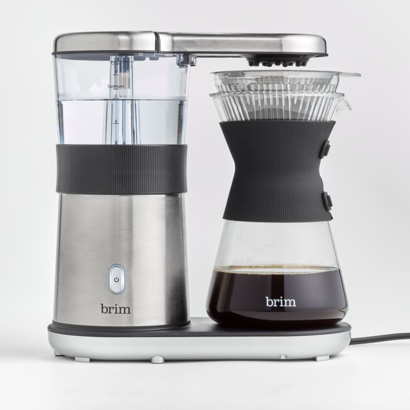 Brim 8Cup PourOver Coffee Maker + Reviews Crate and Barrel