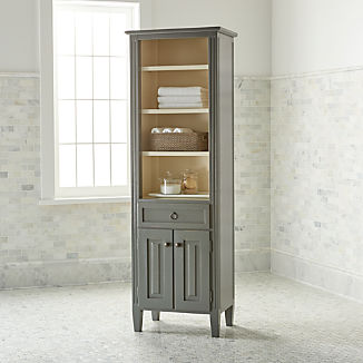 Bathroom Storage Cabinets Crate And Barrel