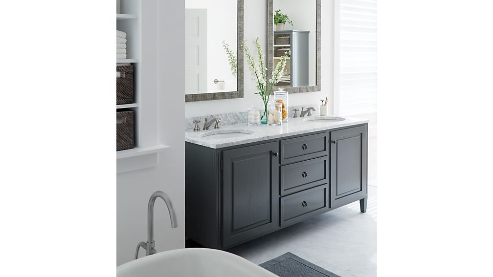 Britta Double Vanity Crate and Barrel
