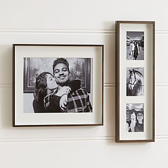Brushed Antique Bronze Wall Frames