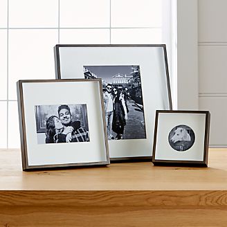 Brushed Antique Bronze Picture Frames
