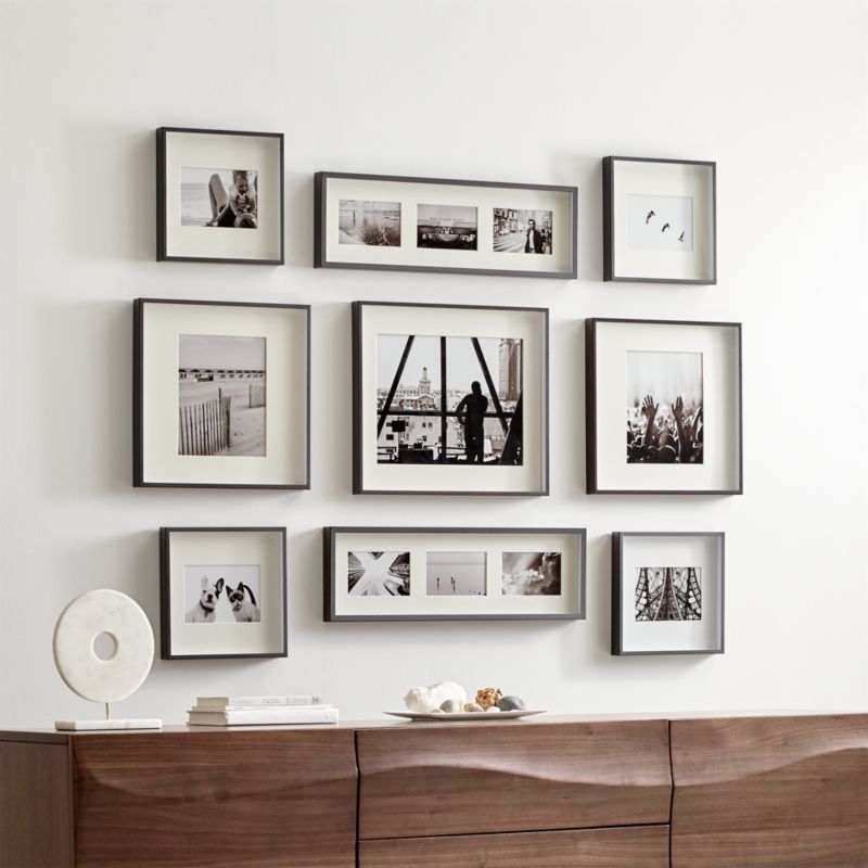 distressed white wall picture frames
