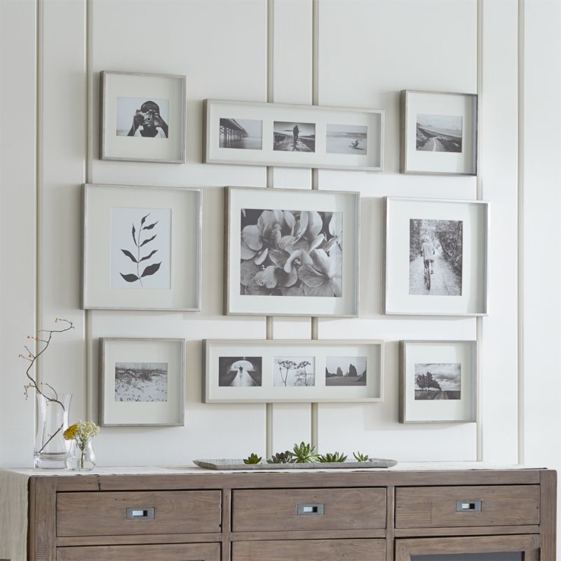 silver wall picture frames