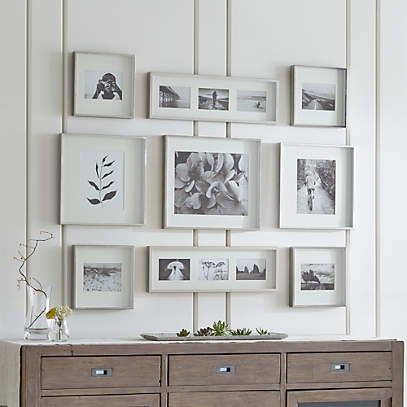 Brushed Silver Picture Frame Gallery Set Of 9 Reviews Crate And Barrel Canada - Nine Picture Photo Frame Brushed Silver Picture Frame Gallery Set Of 9 Reviews Crate And Barrel Canada - Nine Picture Photo Frame