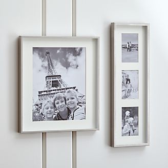 Made to Display 8x10 with Mat Malden 11x14 Matted Picture Frame Without Mat Walnut