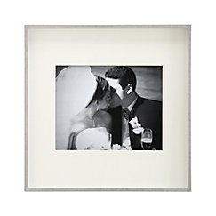 Wall Frame brushed silver picture frames | crate and barrel Wall Frame brushed silver picture frames | crate and barrel
