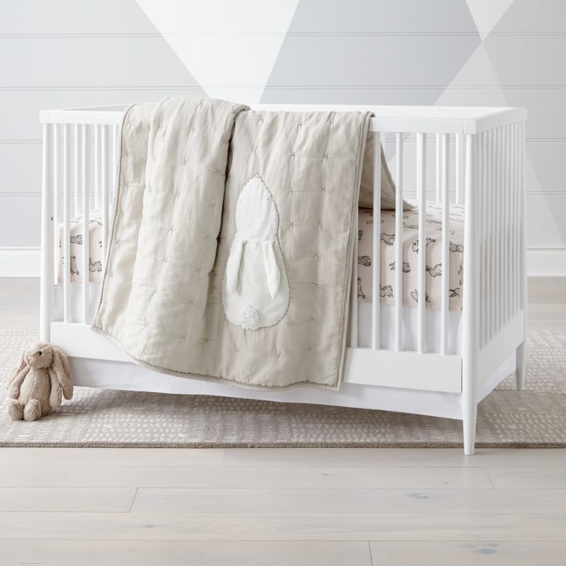 bunny crib bedding