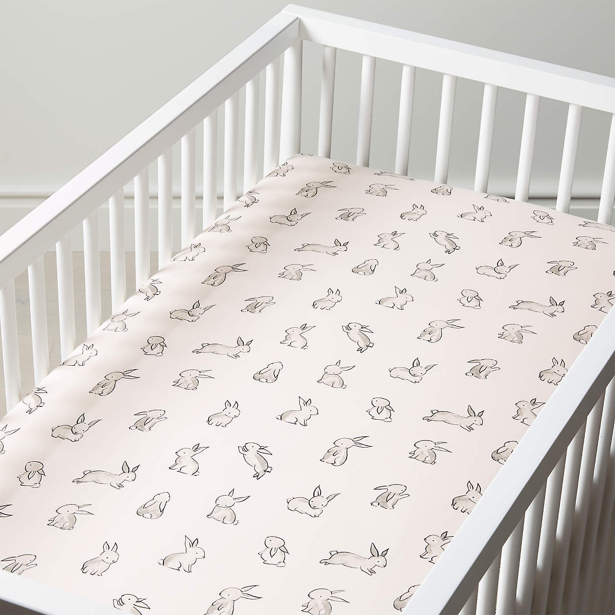 Bunny Crib Sheet + Reviews Crate and Barrel Canada