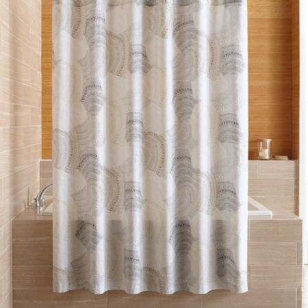 Burdett Dune Pattern Shower Curtain Reviews Crate And Barrel