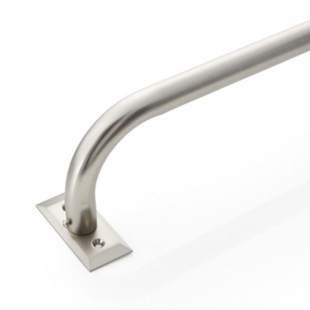 Cb Brushed Nickel Room Darkening Curtain Rod 88 144 Reviews