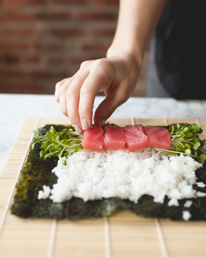 Sushi Making Kit, make your own sushi at home, recipe