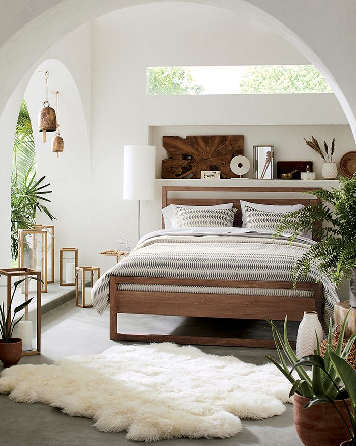 Boho chic store bedroom set