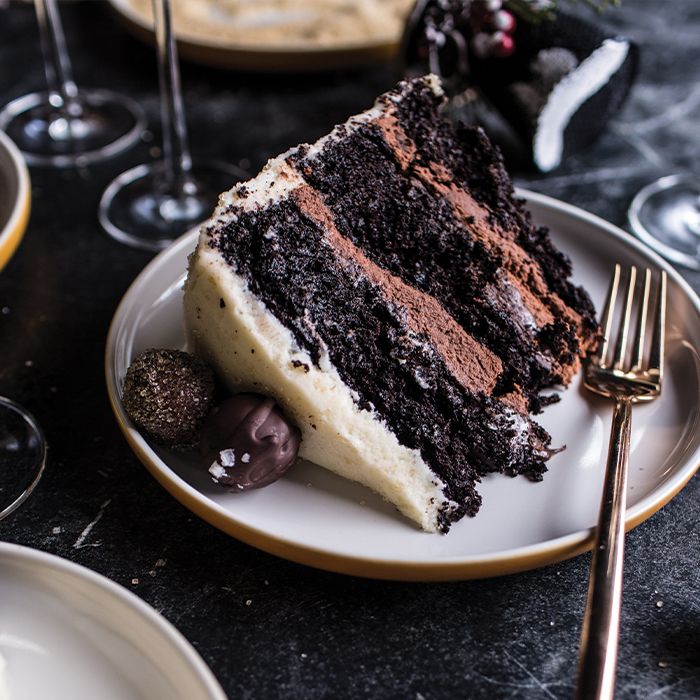 Chocolate Cake with Champagne Chocolate Cake with Champagne