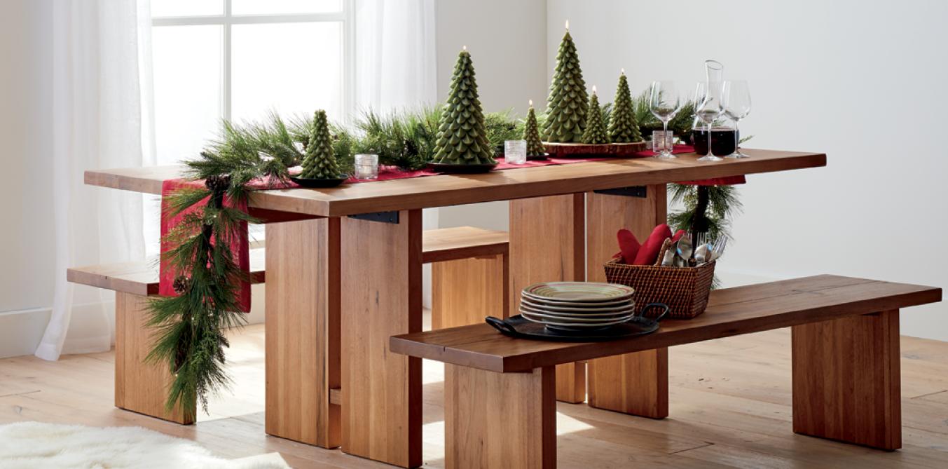 Christmas Decorations For Hearth Home Table Crate And Barrel