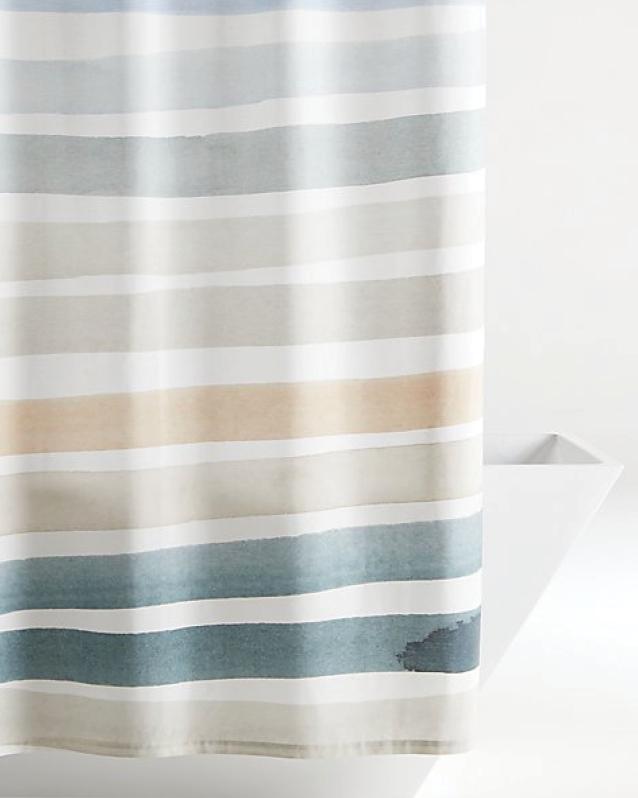Shower Curtains Rings And Liners Crate And Barrel