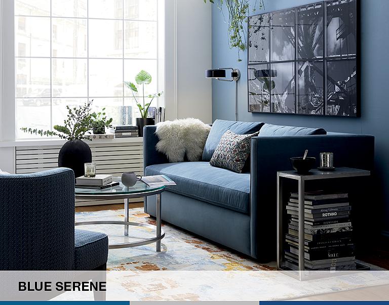 Blue Interior Design Ideas Crate And Barrel