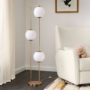 Image of Cosmos Gold Metal Kids Floor Lamp