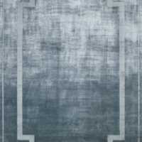 Cadre Viscose Blue Rug Swatch 12"x18" by Athena Calderone