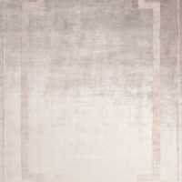 Cadre Viscose Taupe Brown Rug Swatch 12"x18" by Athena Calderone