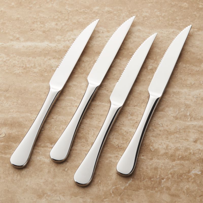 Rainbow Colored Iridescent Stainless Steel Flatware Tableware steak knives