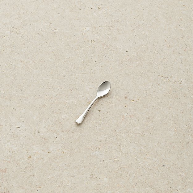 Caesna Mirror Mustard Spoon Crate and Barrel